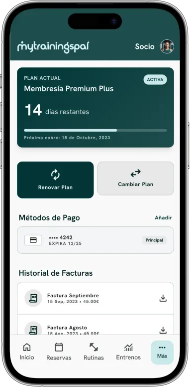 App MTP — pagos